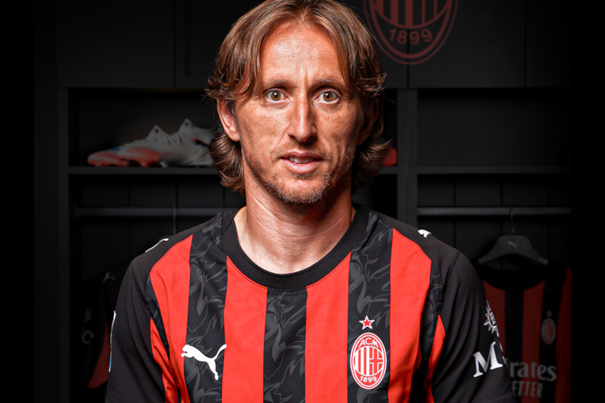 Luka Modric is officially a new Milan player